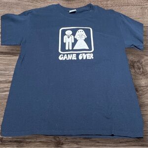 Game Over marriage shirt men’s size Medium